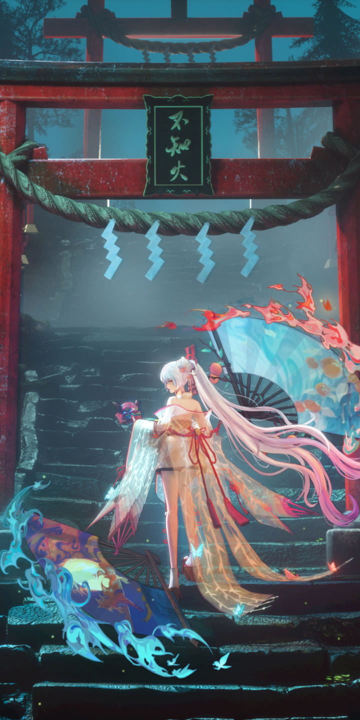 Download mobile wallpaper Anime, Onmyoji for free.