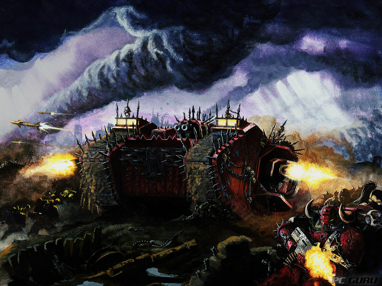 Laden Sie das Warhammer 40K, Computerspiele-Bild kostenlos auf Ihren PC-Desktop herunter