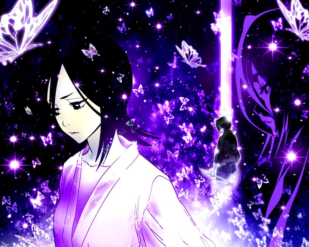 Laden Sie das Bleach, Rukia Kuchiki, Animes-Bild kostenlos auf Ihren PC-Desktop herunter