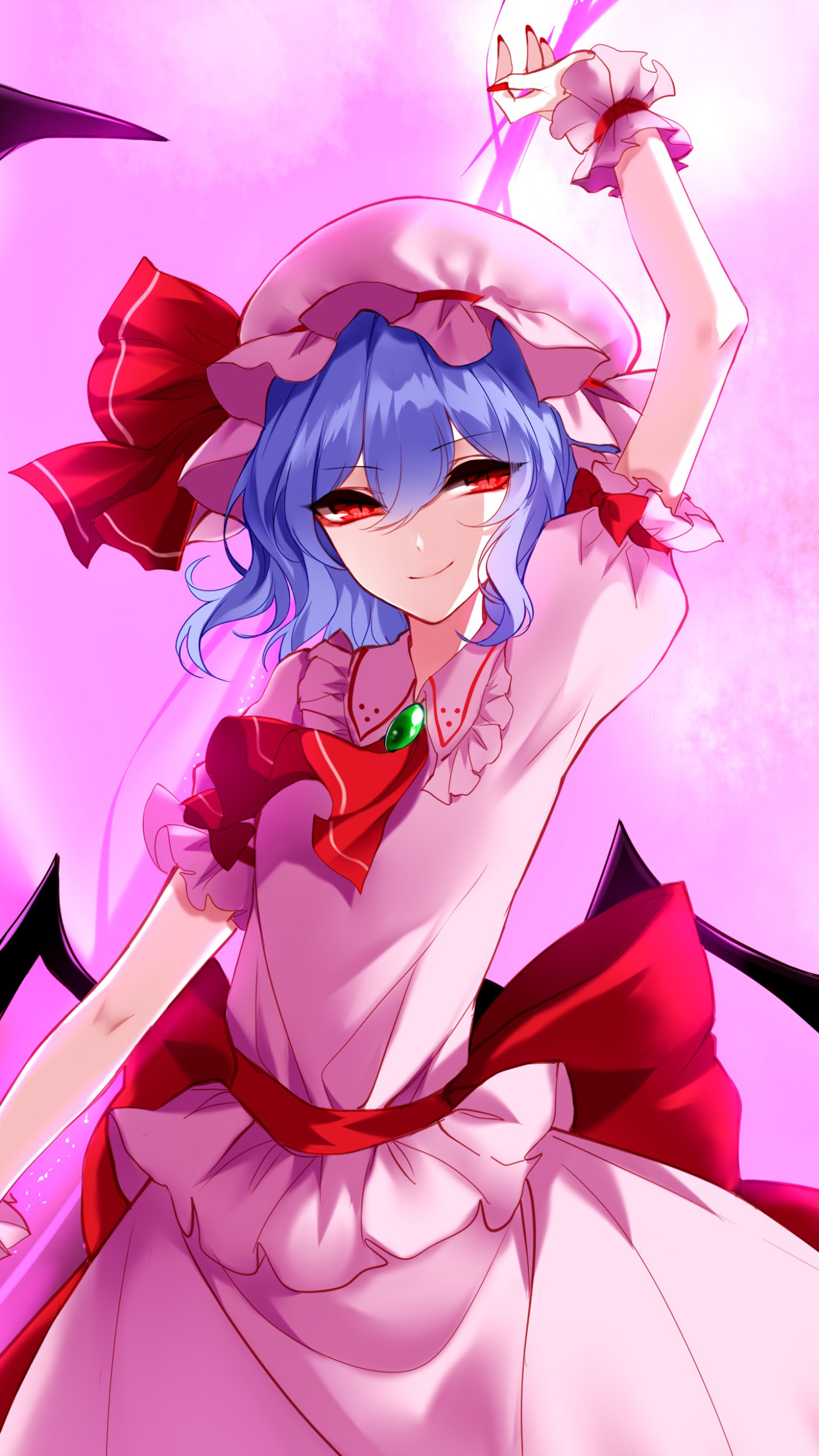 Descarga gratuita de fondo de pantalla para móvil de Animado, Remilia Escarlata, Touhou.