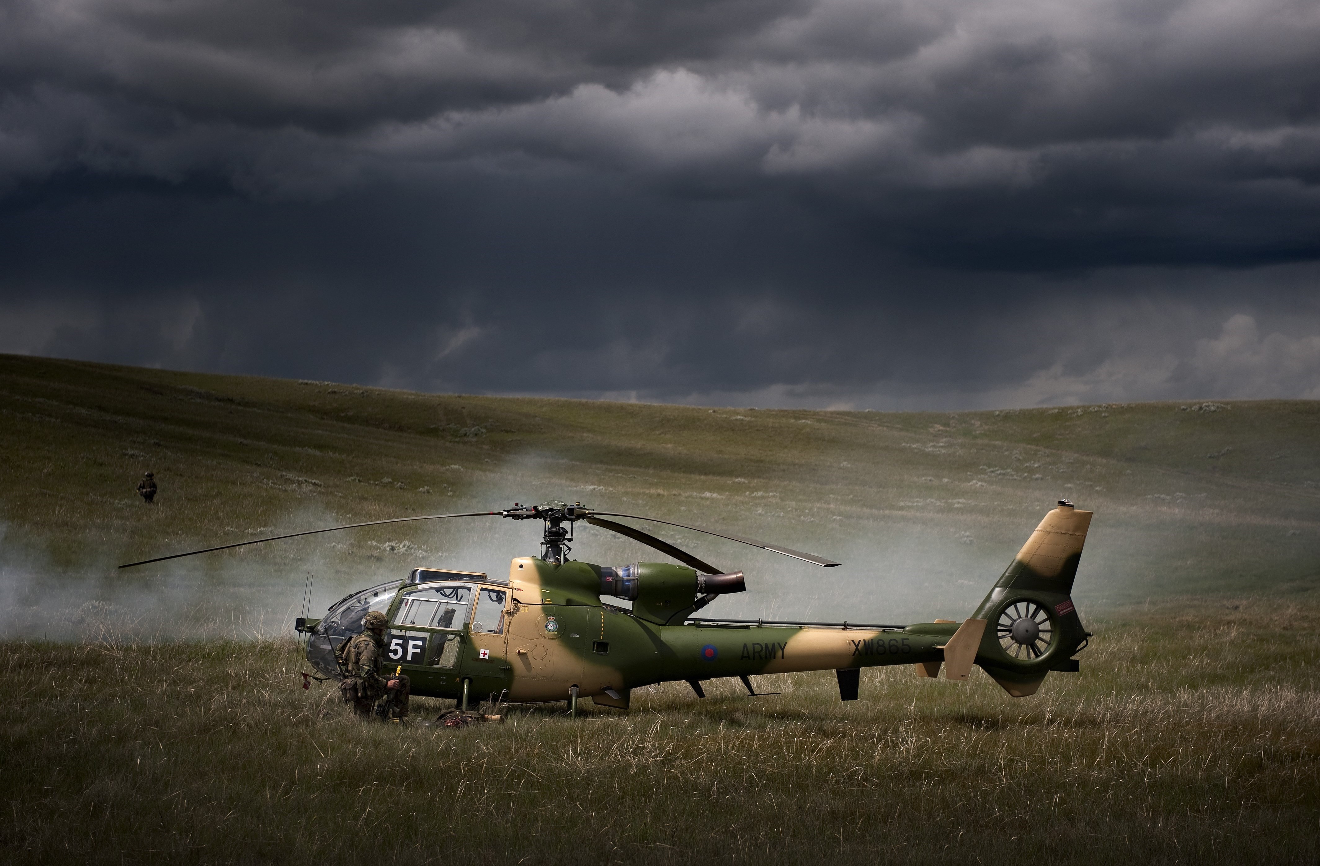 無料モバイル壁紙ヘリコプター, 航空機, 軍隊, アエロスパシアル ガゼル, 軍用ヘリコプターをダウンロードします。