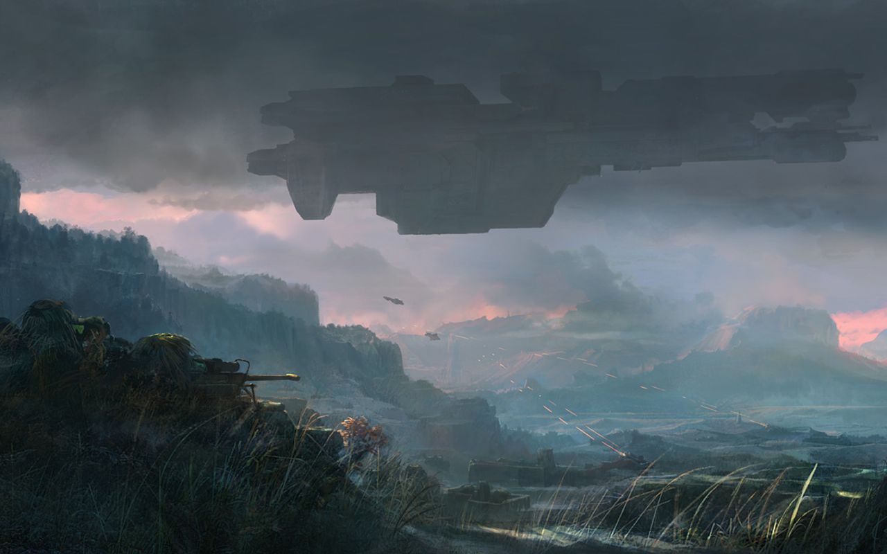 Download mobile wallpaper Halo, Sci Fi, Spaceship for free.