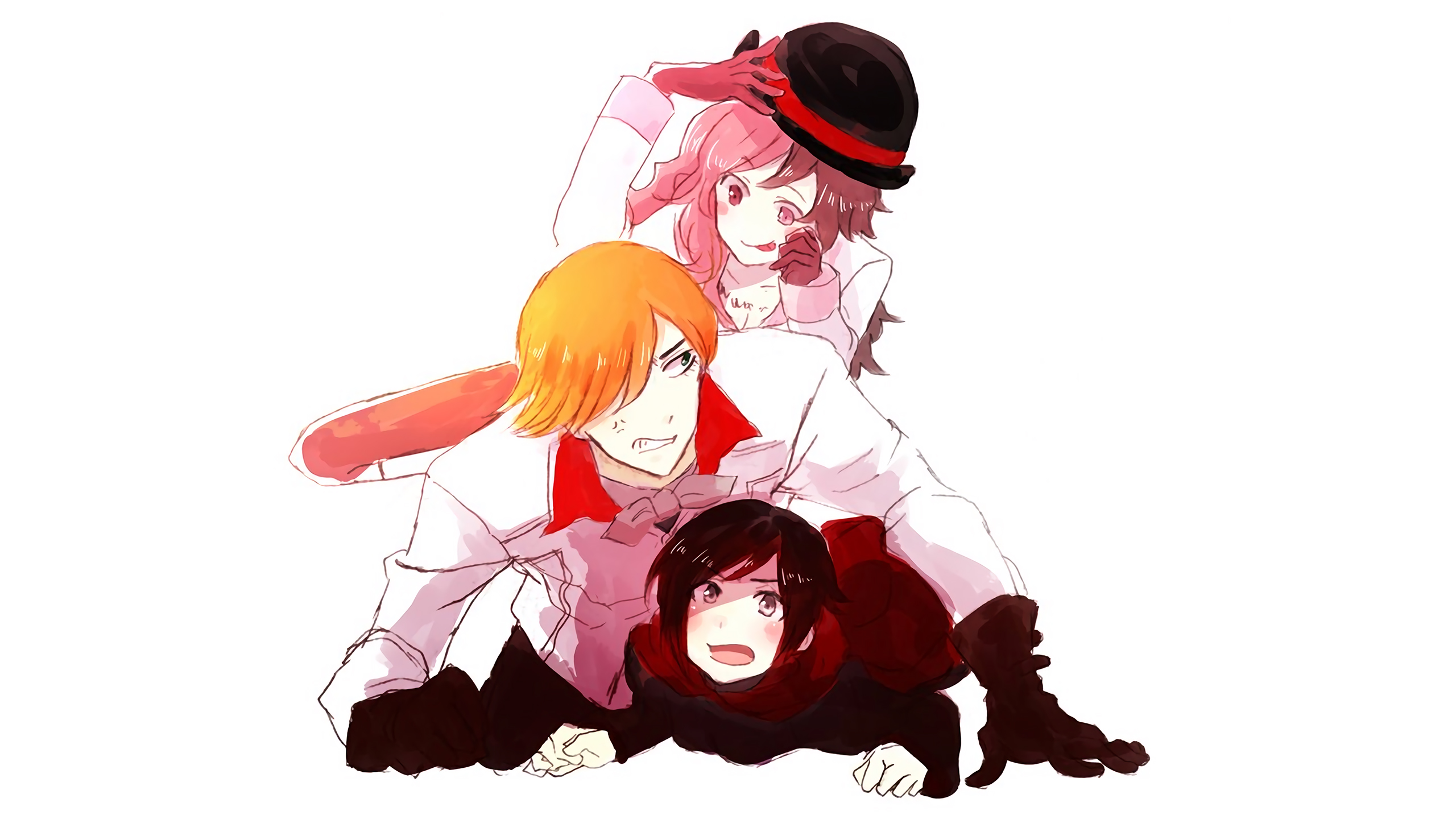 Baixar papel de parede para celular de Anime, Rwby, Ruby Rose (Rwby), Roman Torchwick, Neo (Rwby) gratuito.