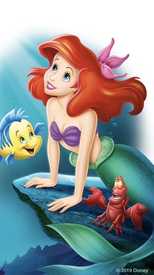 flounder (the little mermaid), movie, the little mermaid (1989), sebastian (the little mermaid), mermaid, the little mermaid, fish, logo, red hair, ariel (the little mermaid)