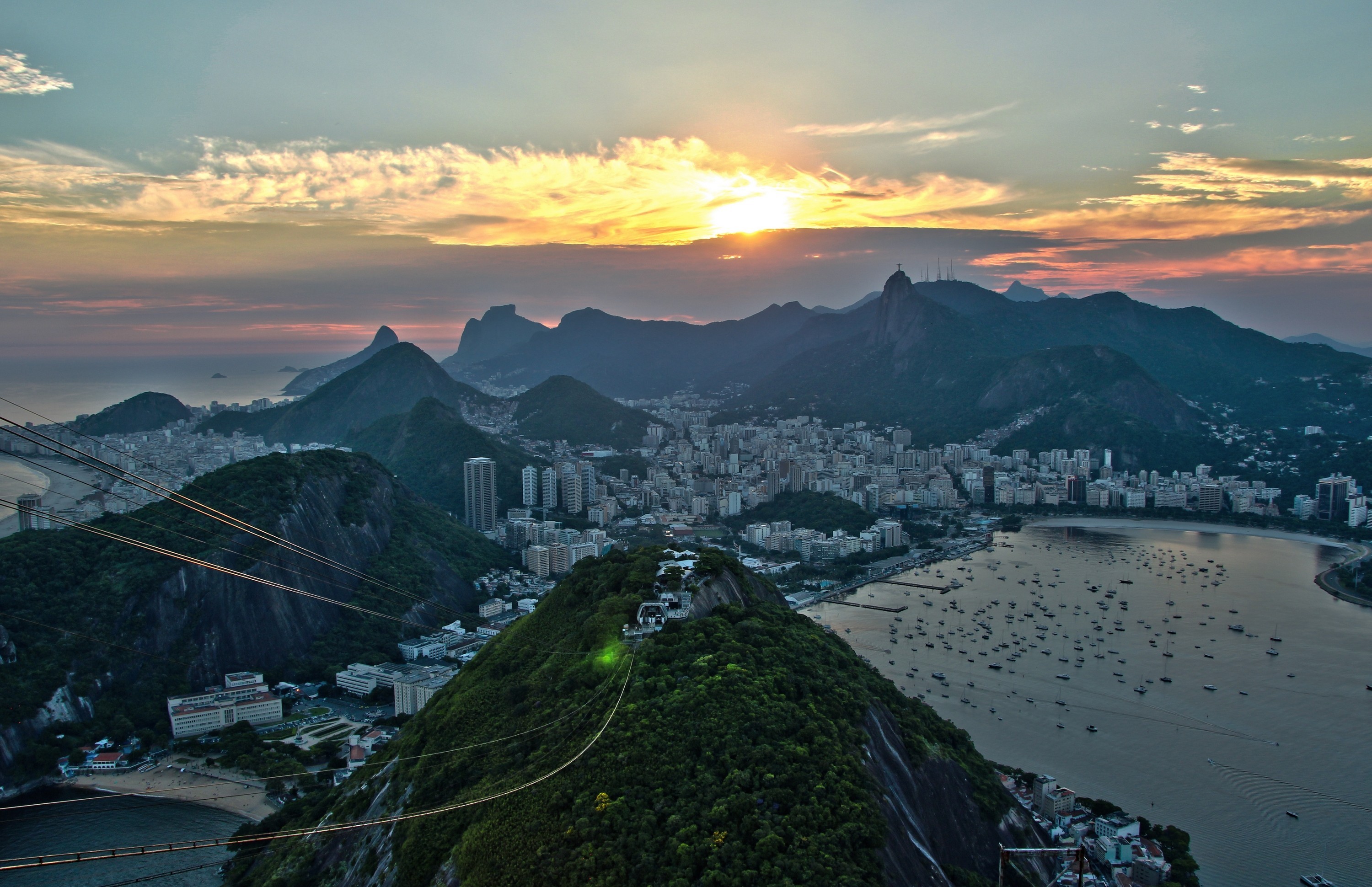 Скачать обои бесплатно Города, Рио Де Жанейро, Бразилия, Сделано Человеком картинка на рабочий стол ПК