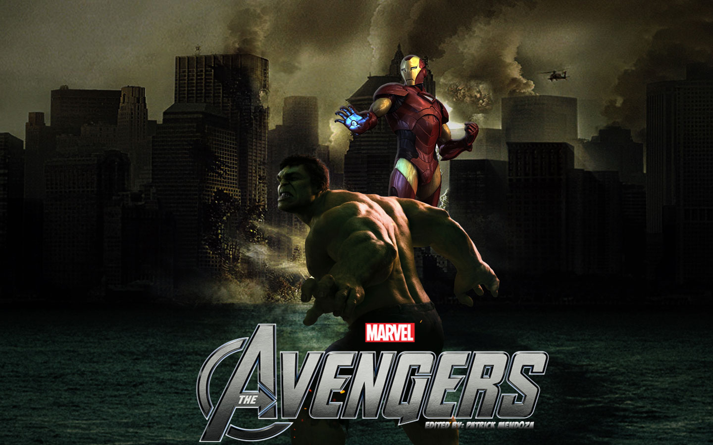 Download mobile wallpaper The Avengers, Avengers, Hulk, Movie, Iron Man for free.