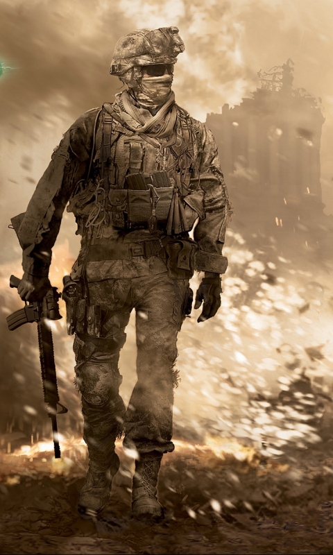 Handy-Wallpaper Ruf Der Pflicht, Computerspiele, Call Of Duty 4: Modern Warfare kostenlos herunterladen.