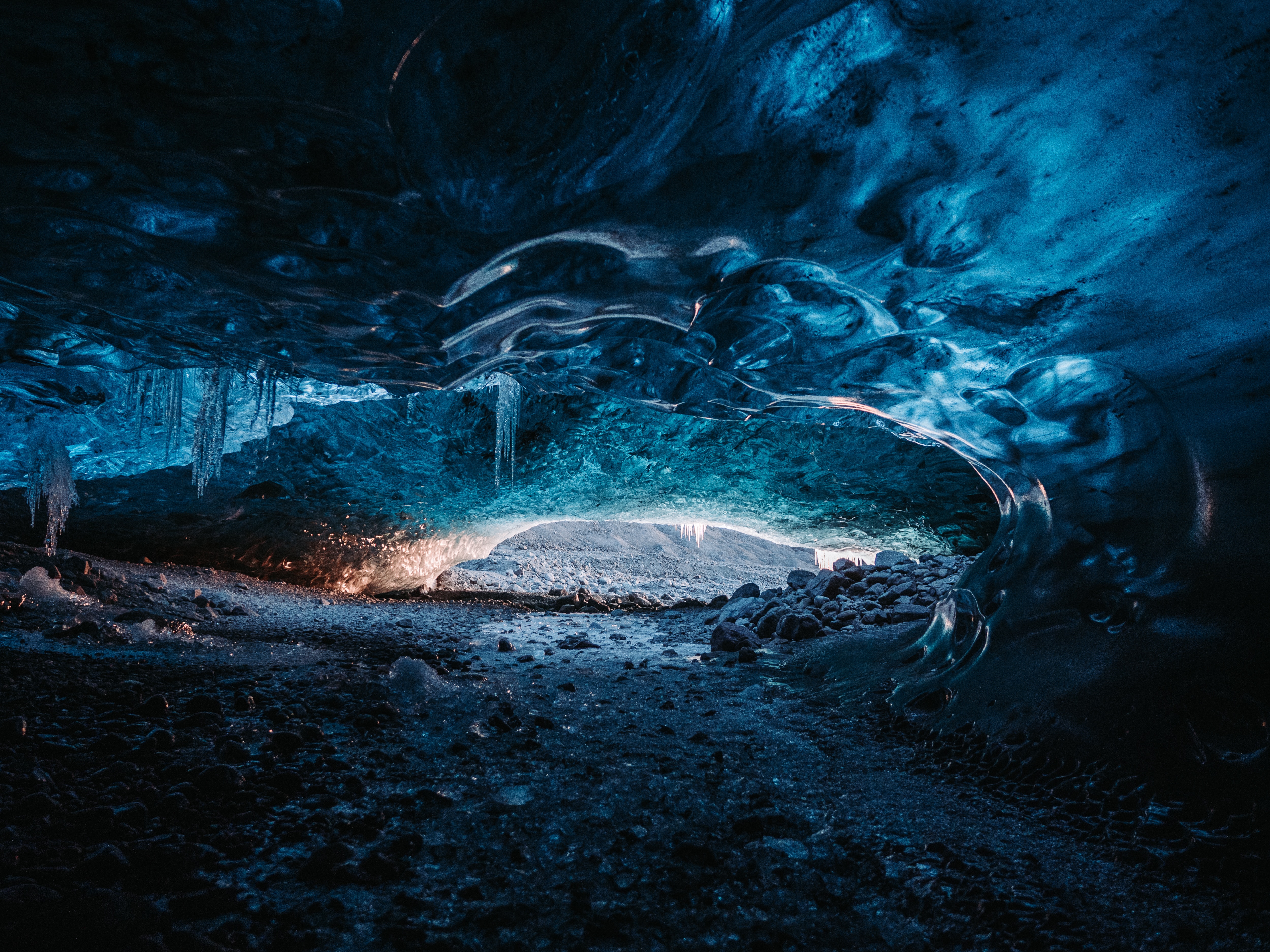 141050 télécharger l'image la grotte, nature, noyaux, glace, grotte, glacier, congelé, la reine des neiges - fonds d'écran et économiseurs d'écran gratuits