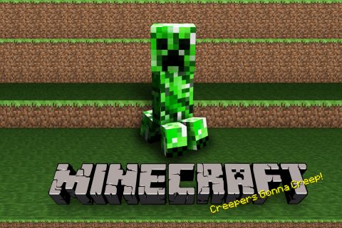 Laden Sie das Minecraft, Computerspiele, Mojang, Schlingpflanze (Minecraft)-Bild kostenlos auf Ihren PC-Desktop herunter