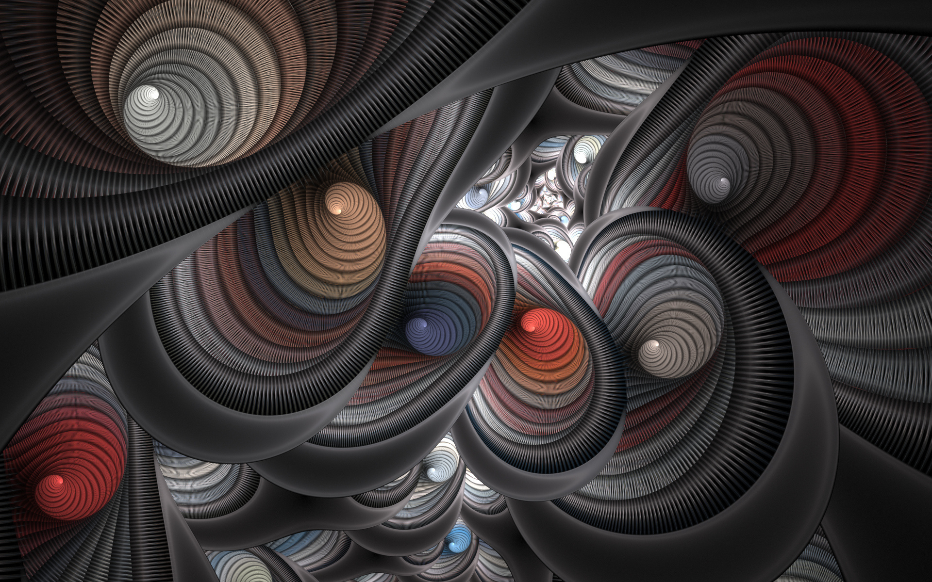 Download mobile wallpaper Fractal, Abstract for free.