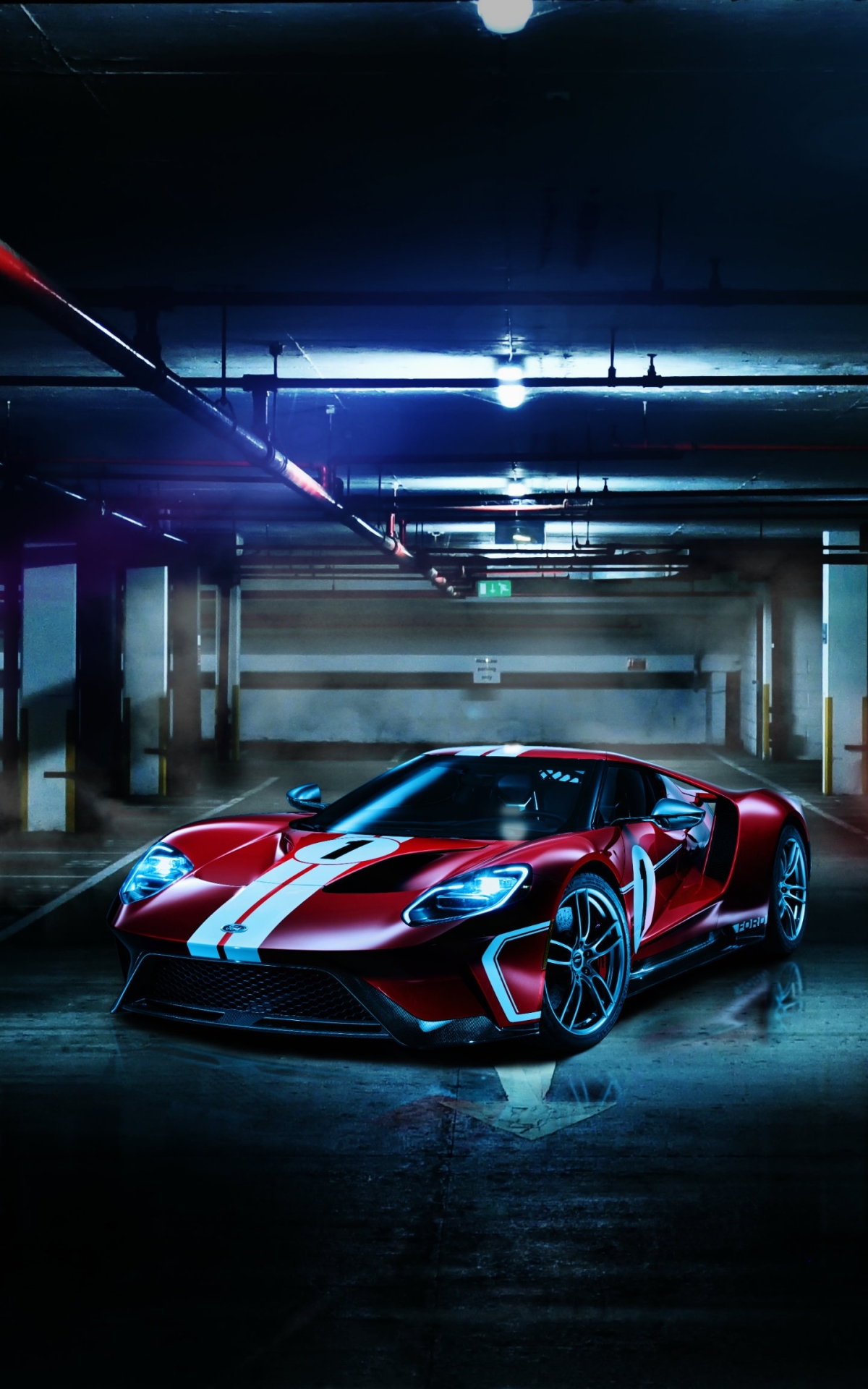 Скачати мобільні шпалери Форд, Автомобіль, Суперкар, Ford Gt, Транспортний Засіб, Транспортні Засоби безкоштовно.