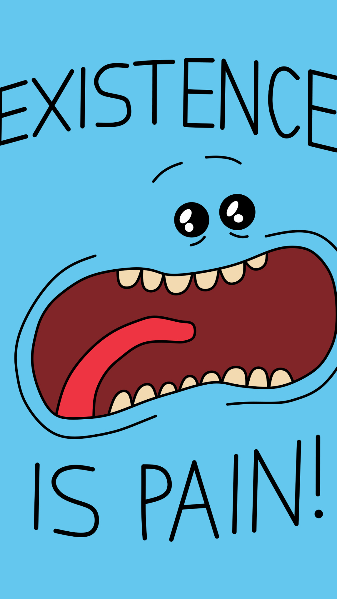 tv show, rick and morty, mr meeseeks (rick and morty)