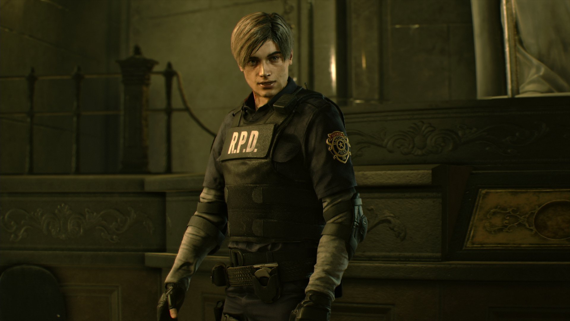 Handy-Wallpaper Resident Evil, Computerspiele, Leon S Kennedy, Resident Evil 2 (2019) kostenlos herunterladen.