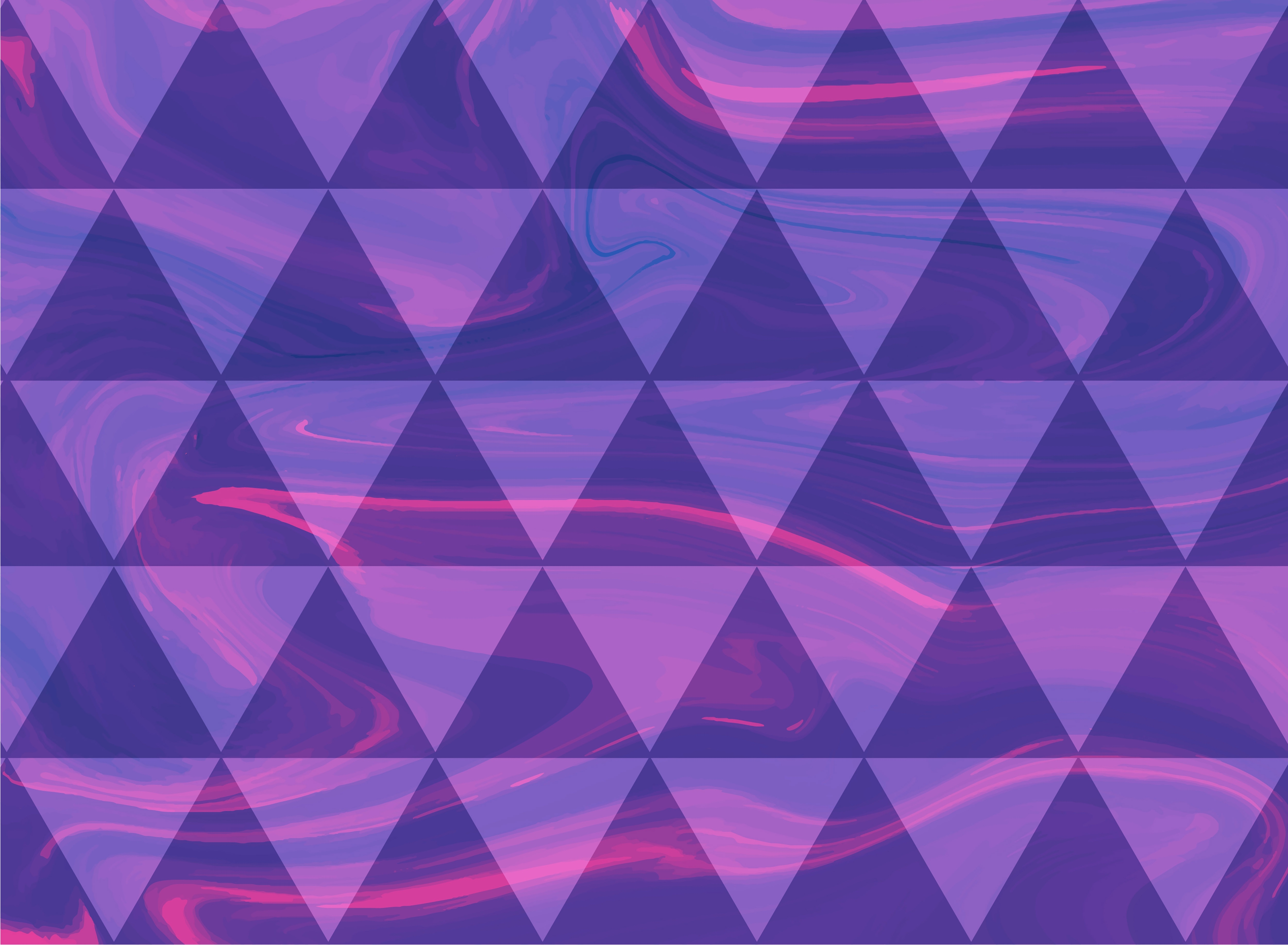 Скачать обои бесплатно Треугольник, Геометрия, Пурпурный, Шаблоны, Абстрактные картинка на рабочий стол ПК