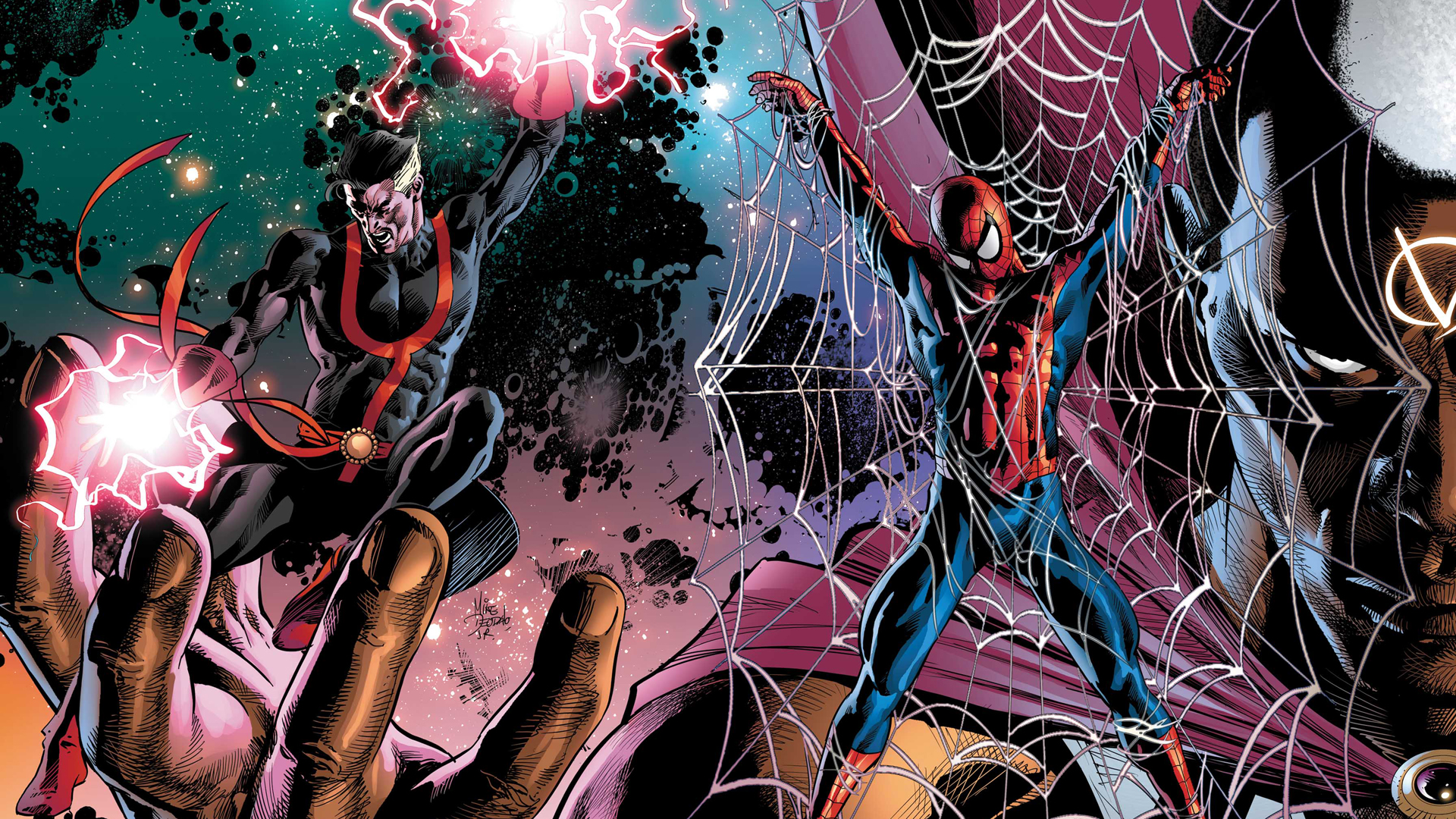 comics, new avengers, spider man, the avengers