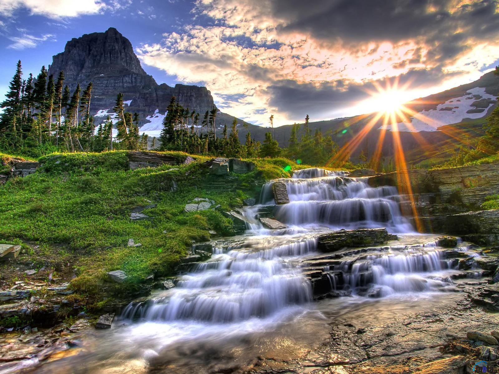 Free download wallpaper Waterfall, Earth on your PC desktop