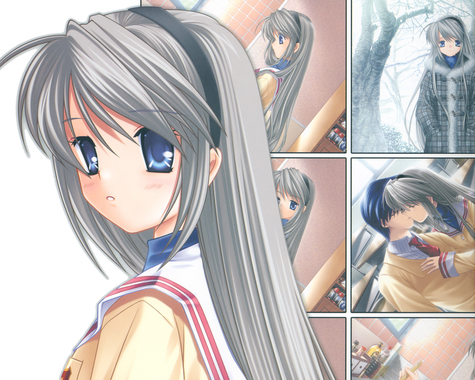 Handy-Wallpaper Animes, Clannad, Tomoyo Sakagami kostenlos herunterladen.