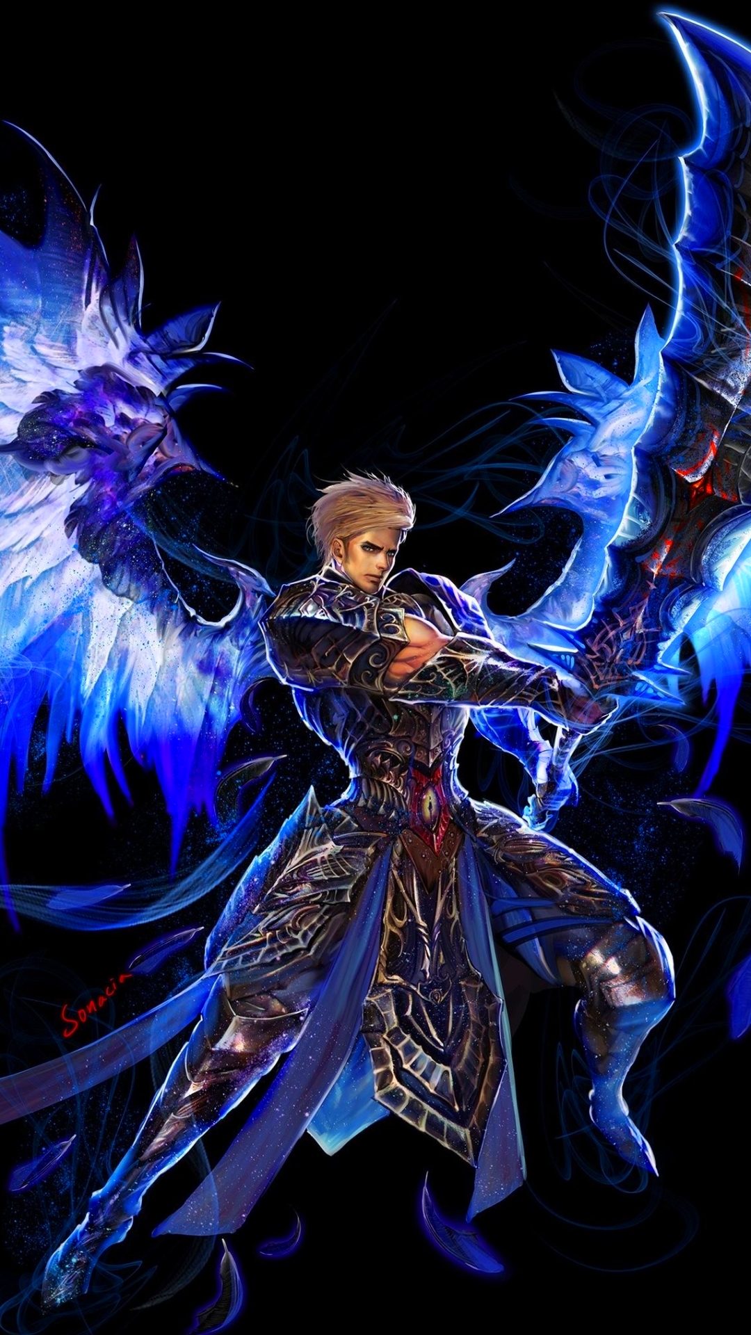 Download mobile wallpaper Fantasy, Angel, Angel Warrior for free.