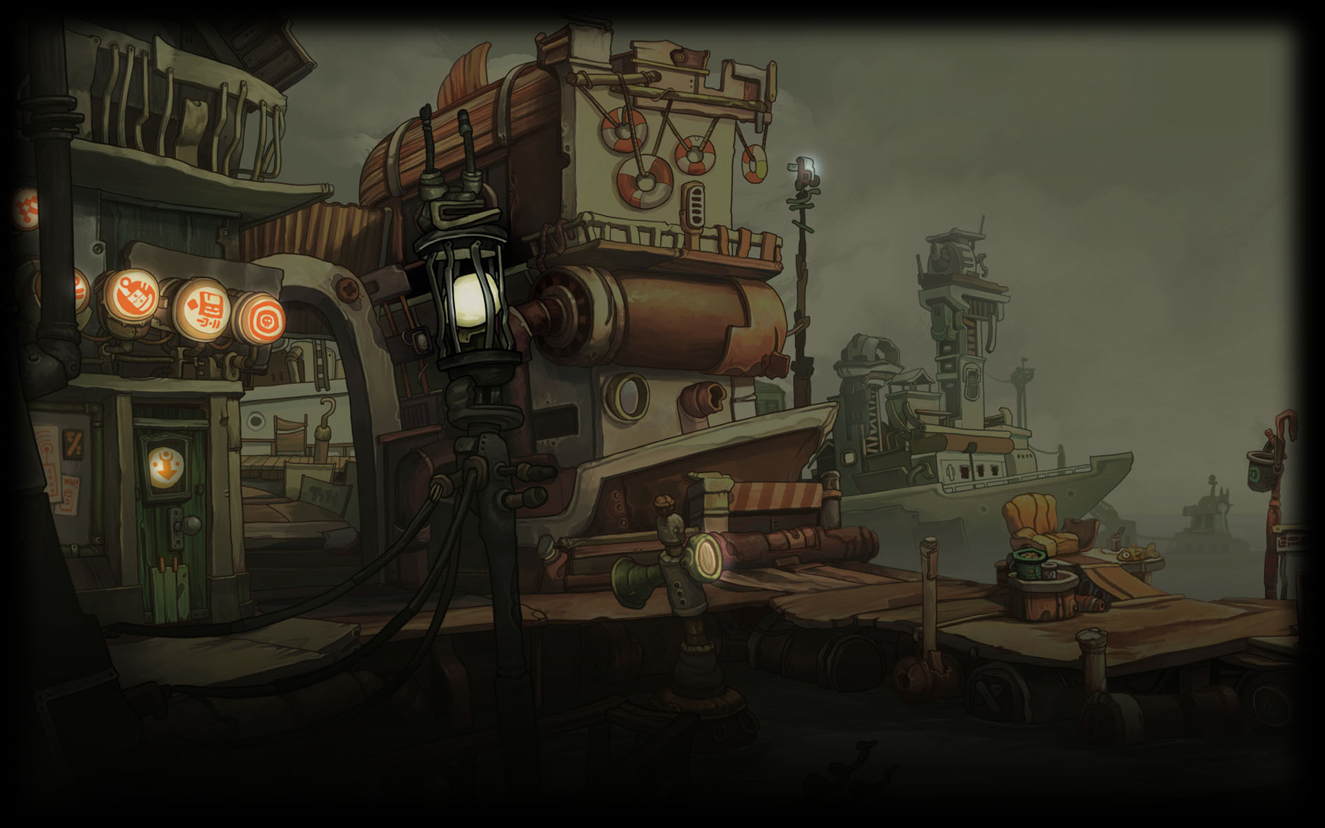 Laden Sie Chaos Auf Deponia HD-Desktop-Hintergründe herunter