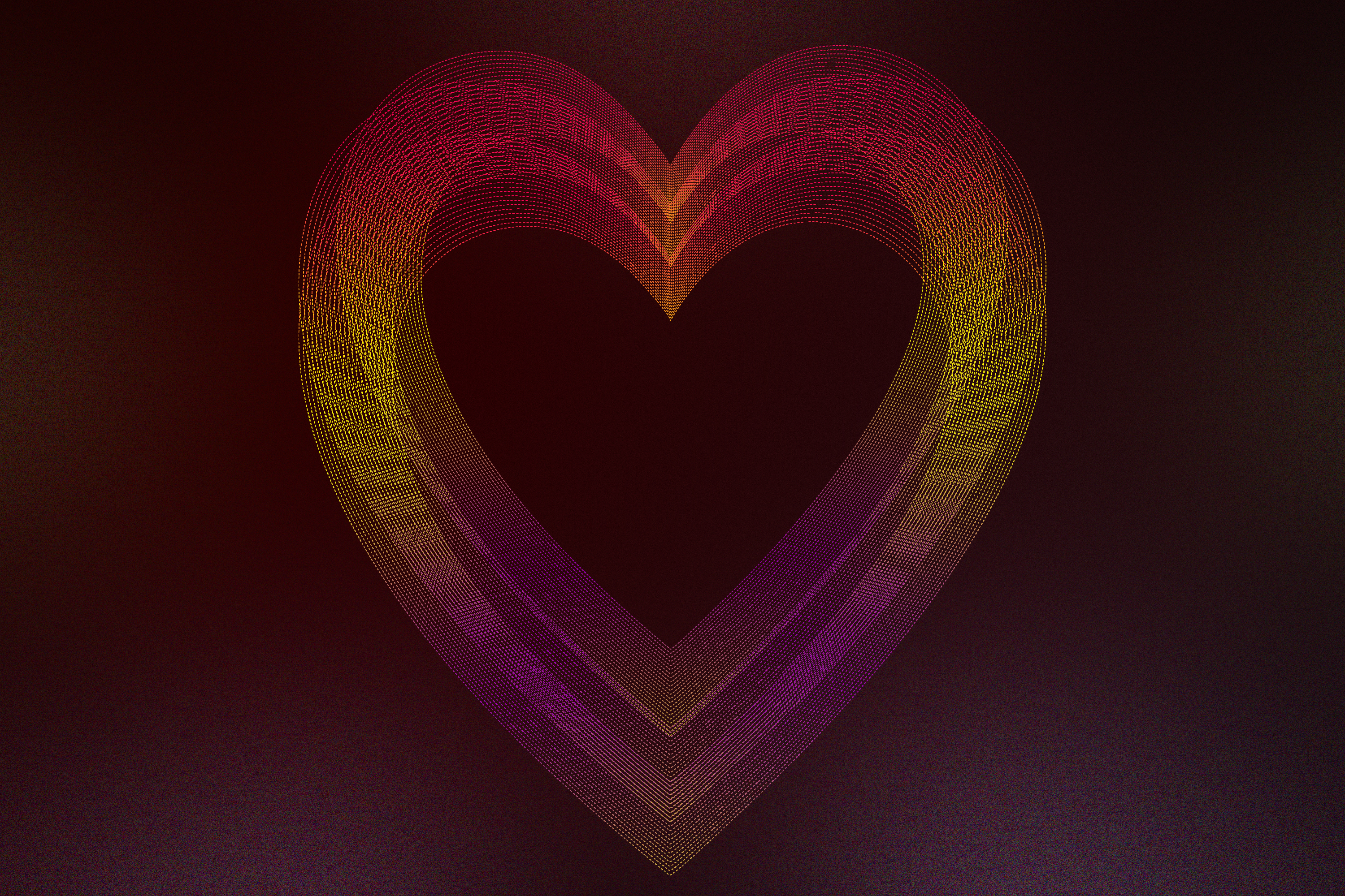 Download mobile wallpaper Colorful, Heart, Artistic for free.