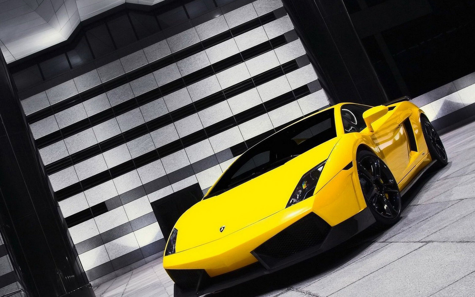 Laden Sie das Lamborghini, Autos, Supersportwagen, Lamborghini Gallardo, Fahrzeuge, Gelbes Auto-Bild kostenlos auf Ihren PC-Desktop herunter