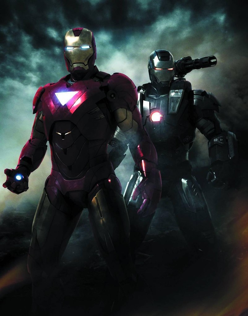 android iron man, black, cinema