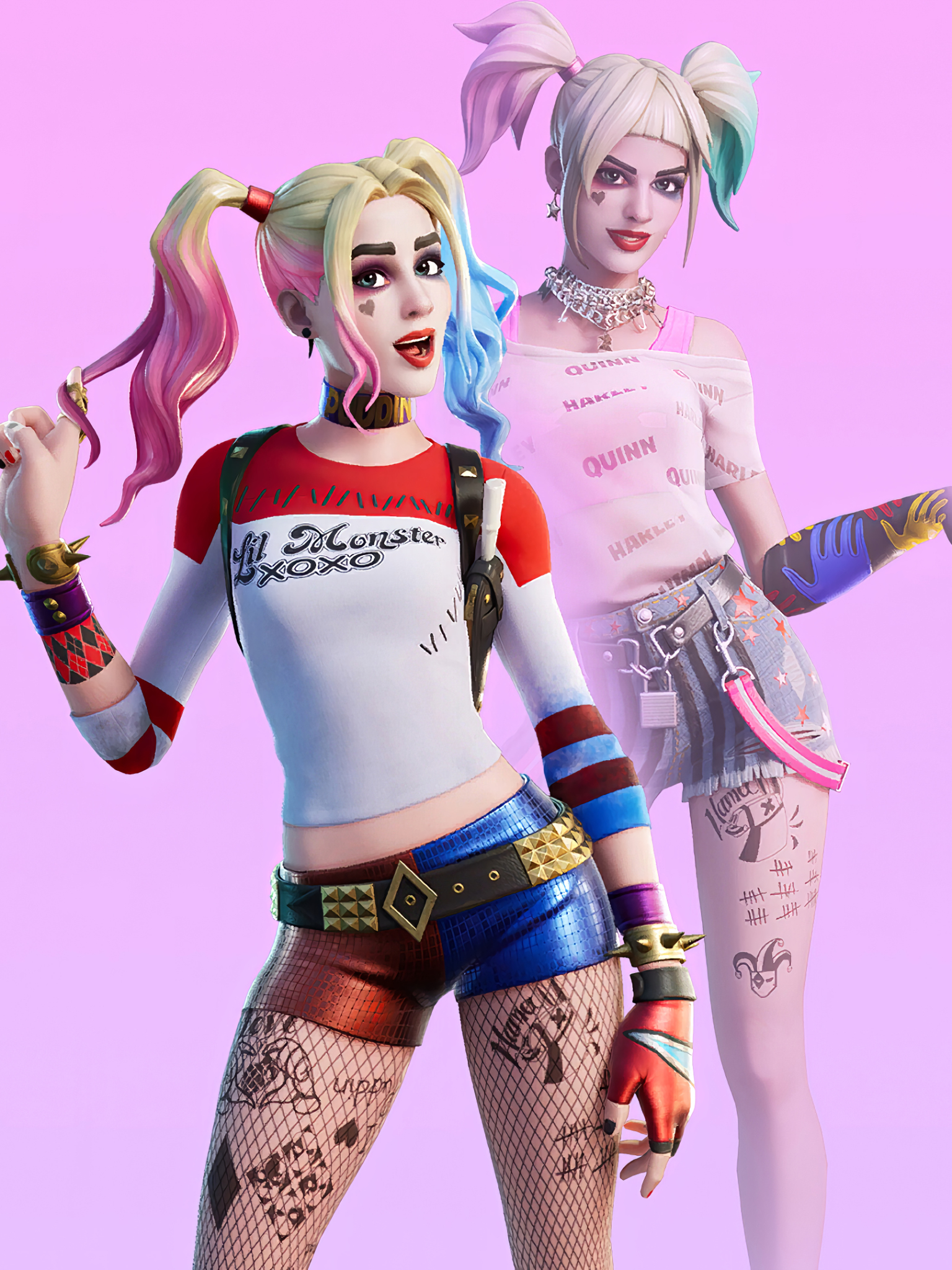 Téléchargez des papiers peints mobile Jeux Vidéo, Harley Quinn, Fortnite, Fortnite Bataille Royale gratuitement.