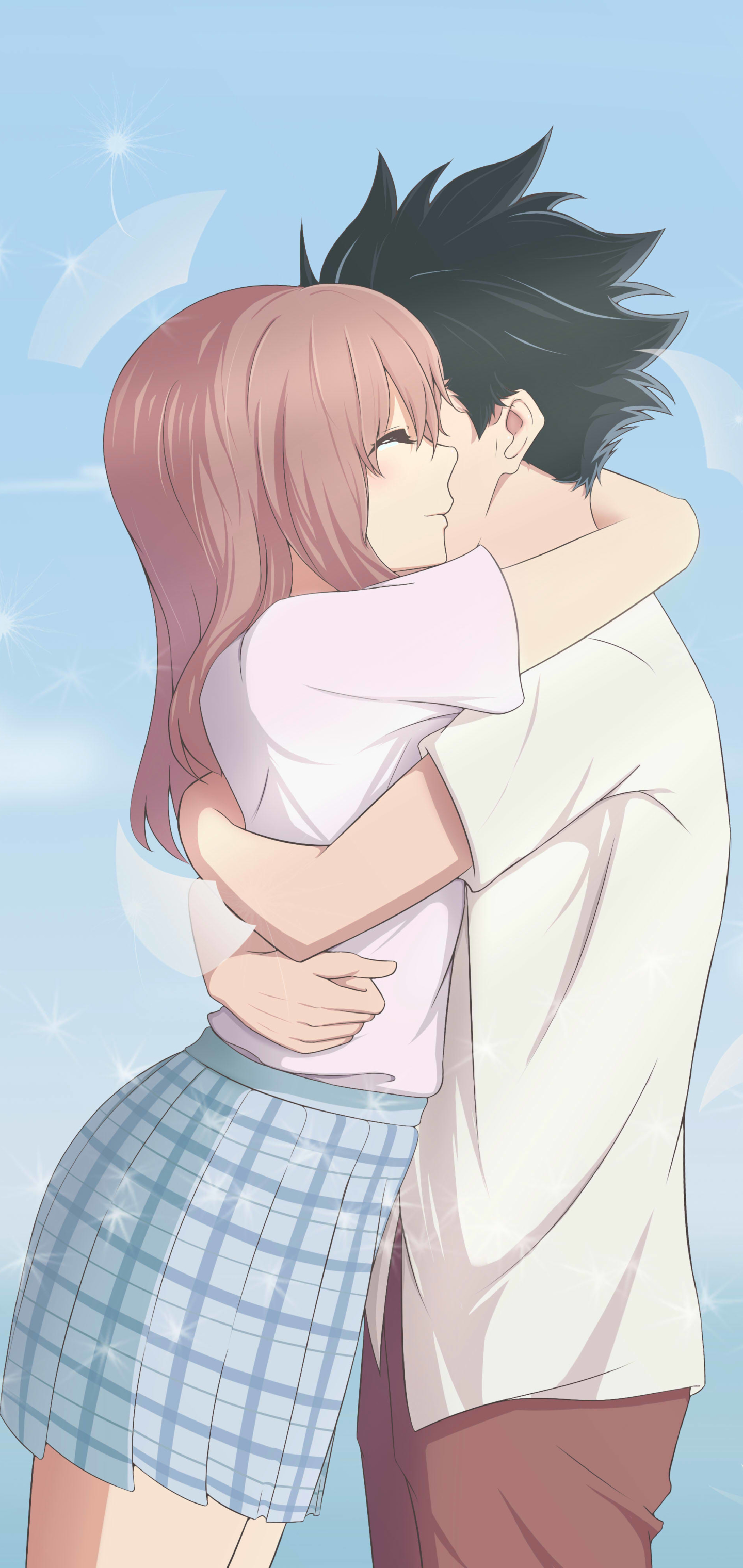 Handy-Wallpaper Animes, Shouko Nishimiya, Shoya Ishida, Koe No Katachi kostenlos herunterladen.