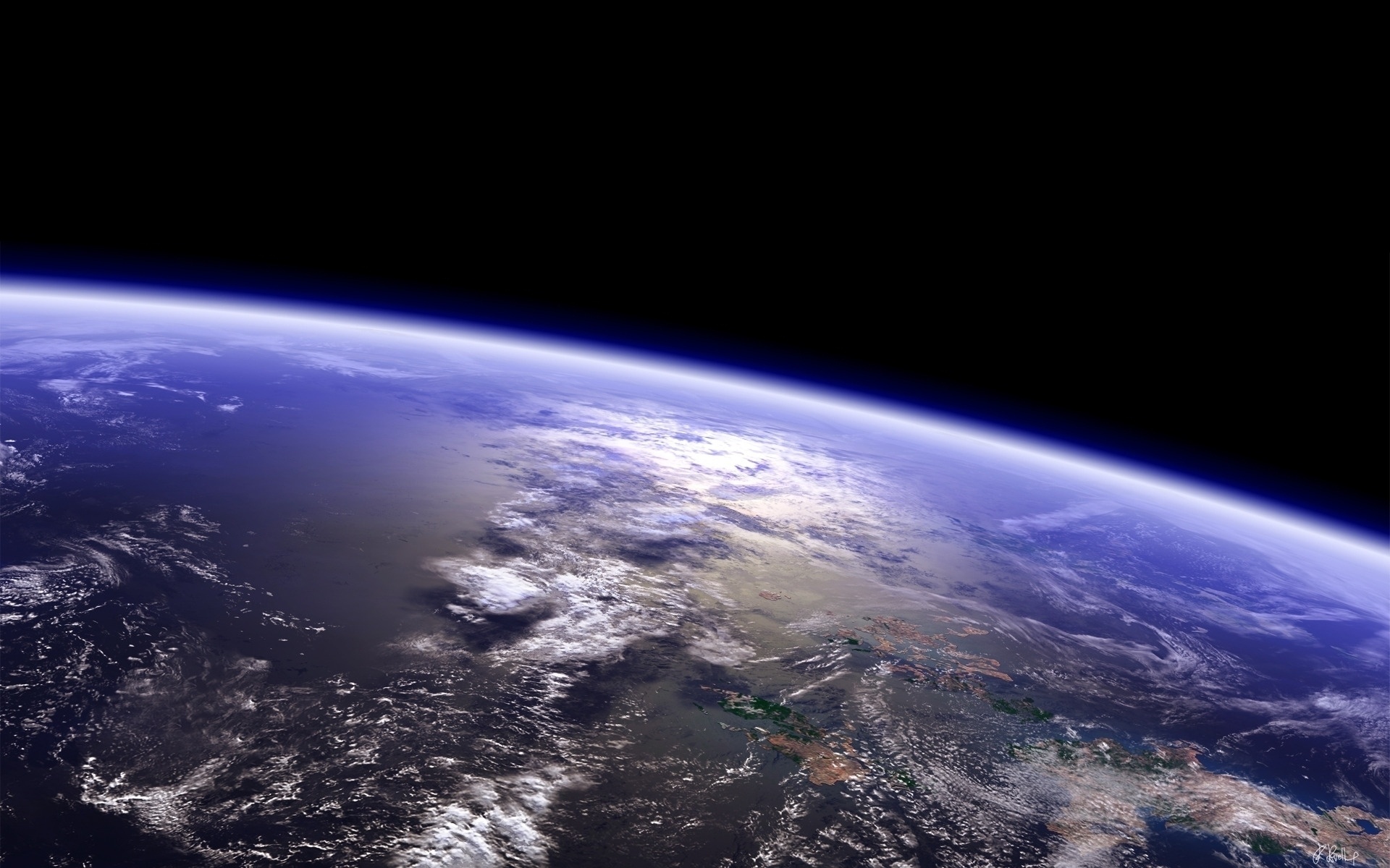 Free download wallpaper Earth, From Space on your PC desktop