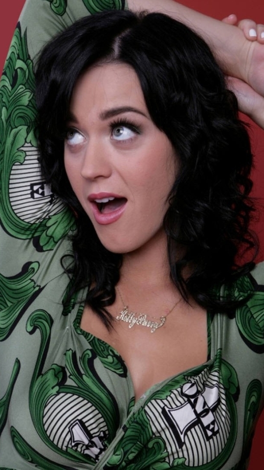 Handy-Wallpaper Musik, Katy Perry, Sänger, Brünette, Blaue Augen kostenlos herunterladen.