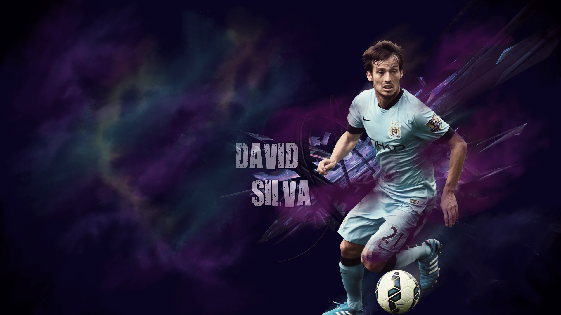 Laden Sie David Silva HD-Desktop-Hintergründe herunter
