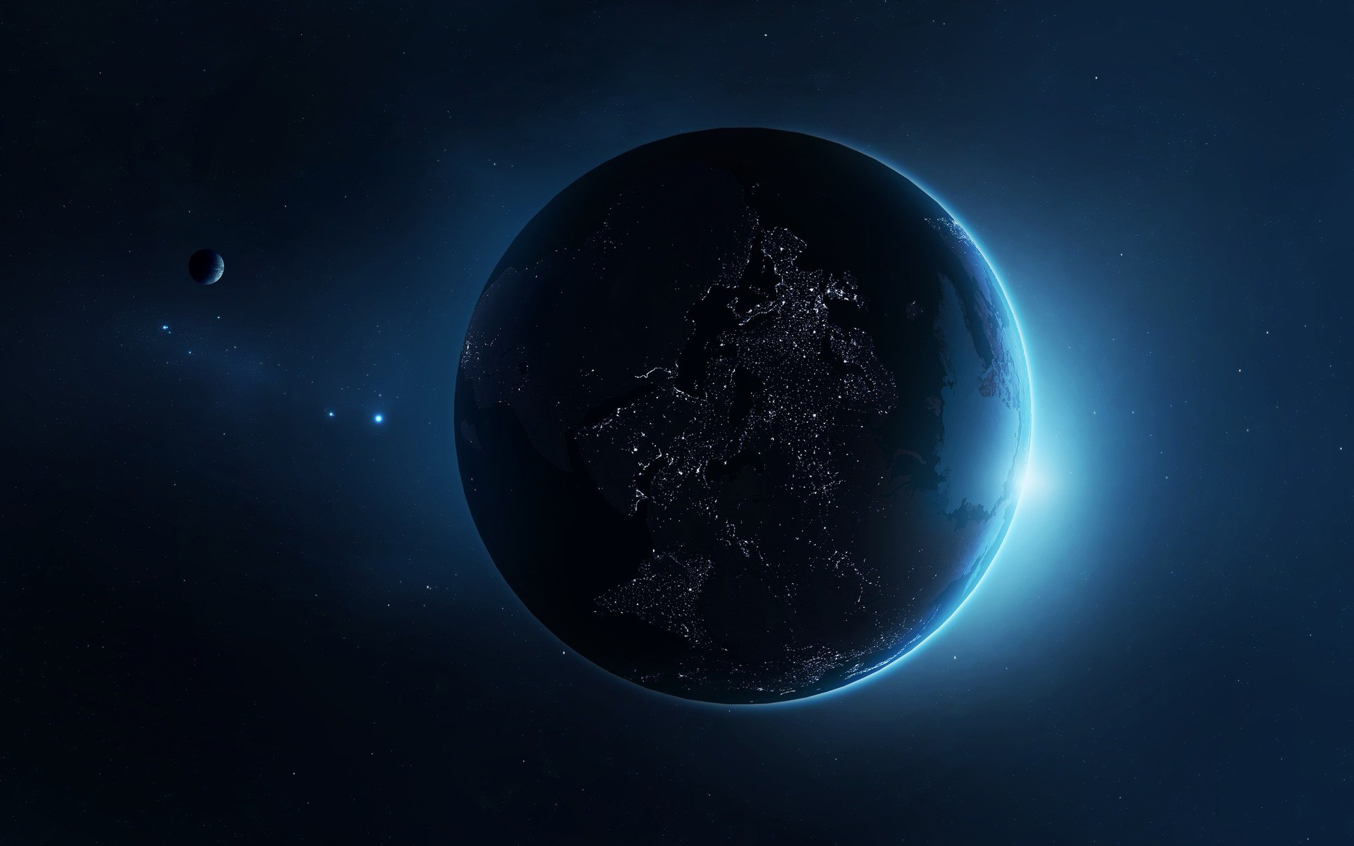 Free download wallpaper Planet, Sci Fi on your PC desktop