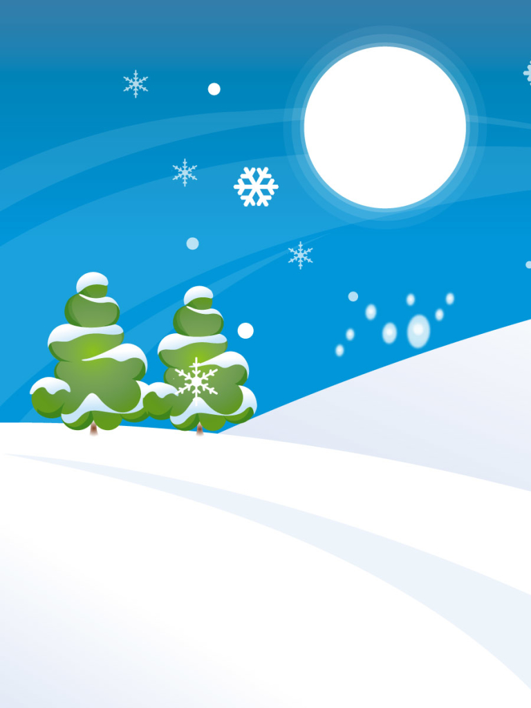 Download mobile wallpaper Winter, Artistic for free.