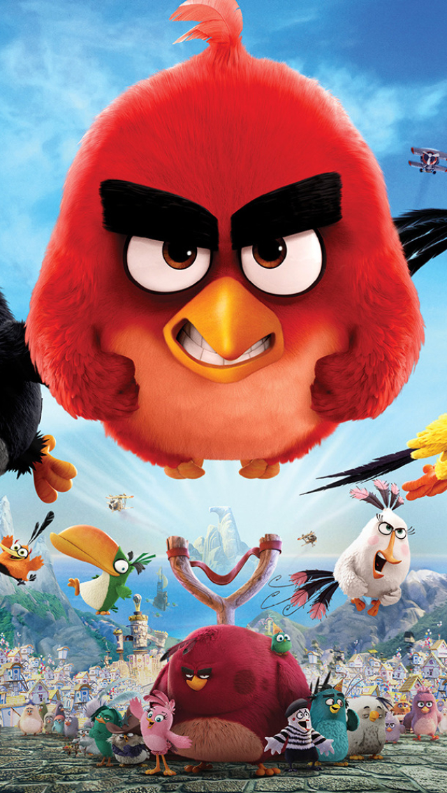 Handy-Wallpaper Angry Birds, Filme, Angry Birds Der Film kostenlos herunterladen.