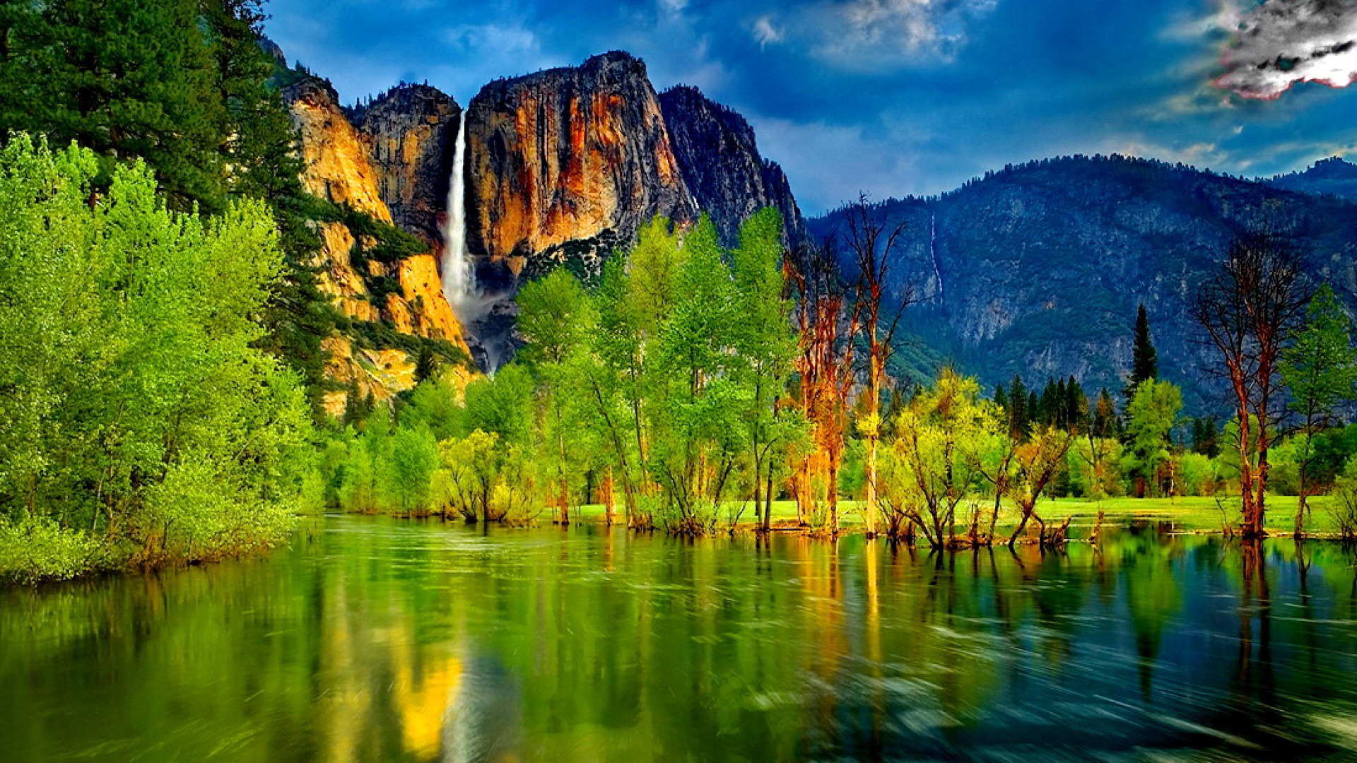 Free download wallpaper Waterfalls, Waterfall, Earth on your PC desktop