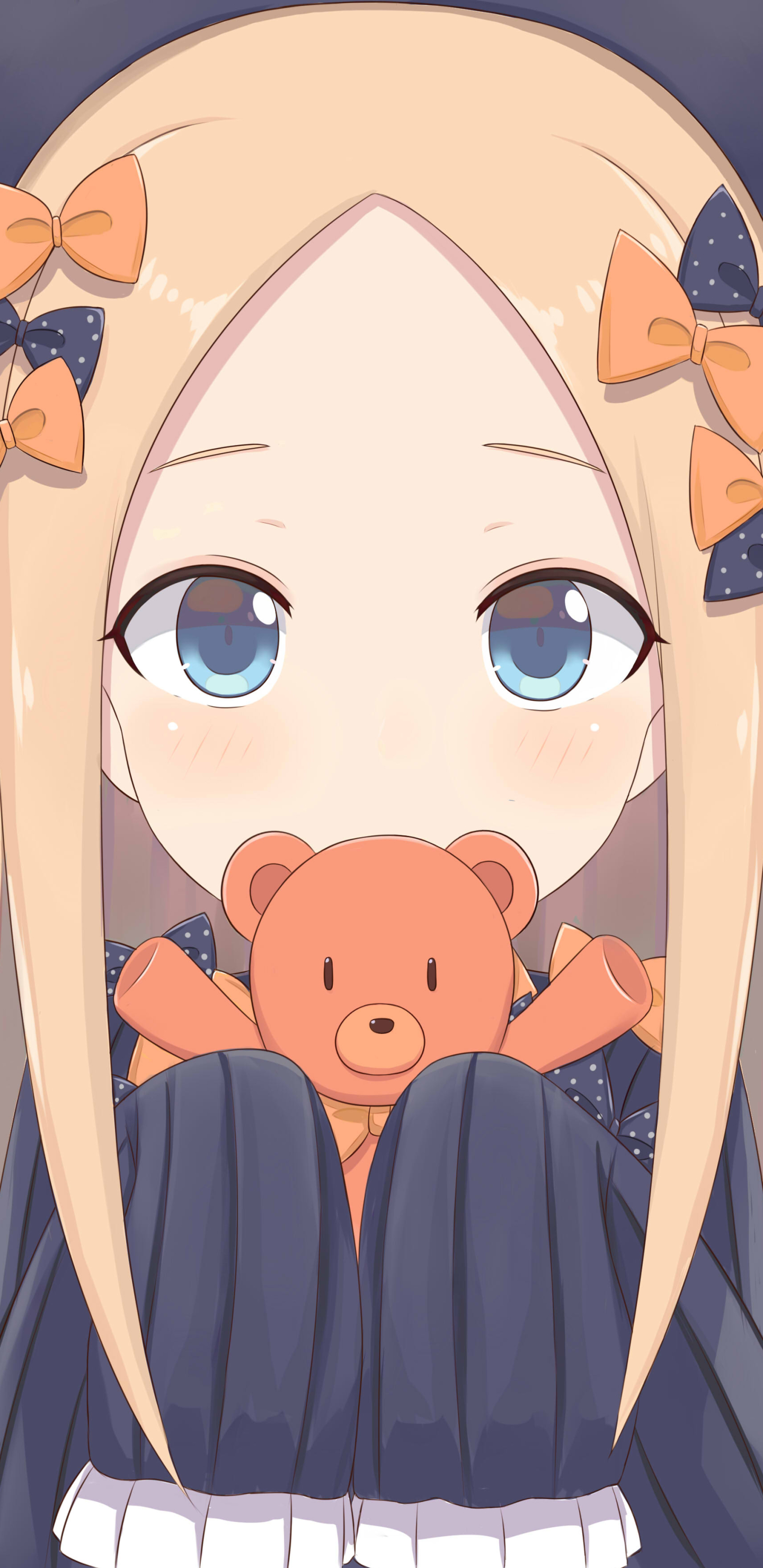 Free download wallpaper Anime, Blonde, Face, Aqua Eyes, Fate/grand Order, Abigail Williams (Fate/grand Order), Fate Series on your PC desktop
