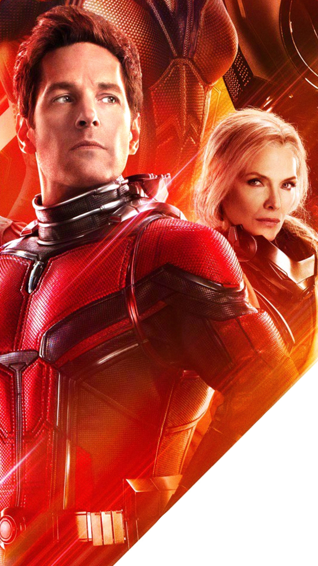 Download mobile wallpaper Movie, Wasp (Marvel Comics), Ant Man, Michelle Pfeiffer, Paul Rudd, Scott Lang, Ant Man And The Wasp for free.