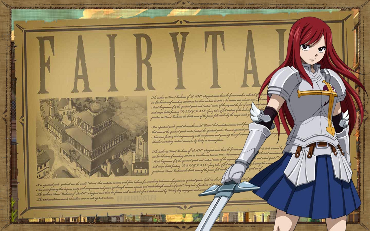 Free download wallpaper Anime, Fairy Tail, Erza Scarlet on your PC desktop