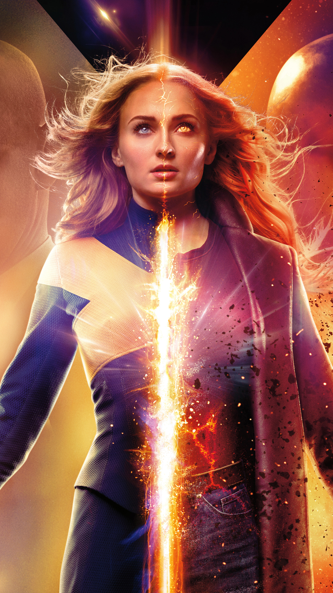 Descarga gratuita de fondo de pantalla para móvil de X Men, Películas, X Men: Dark Phoenix, Sofía Turner.