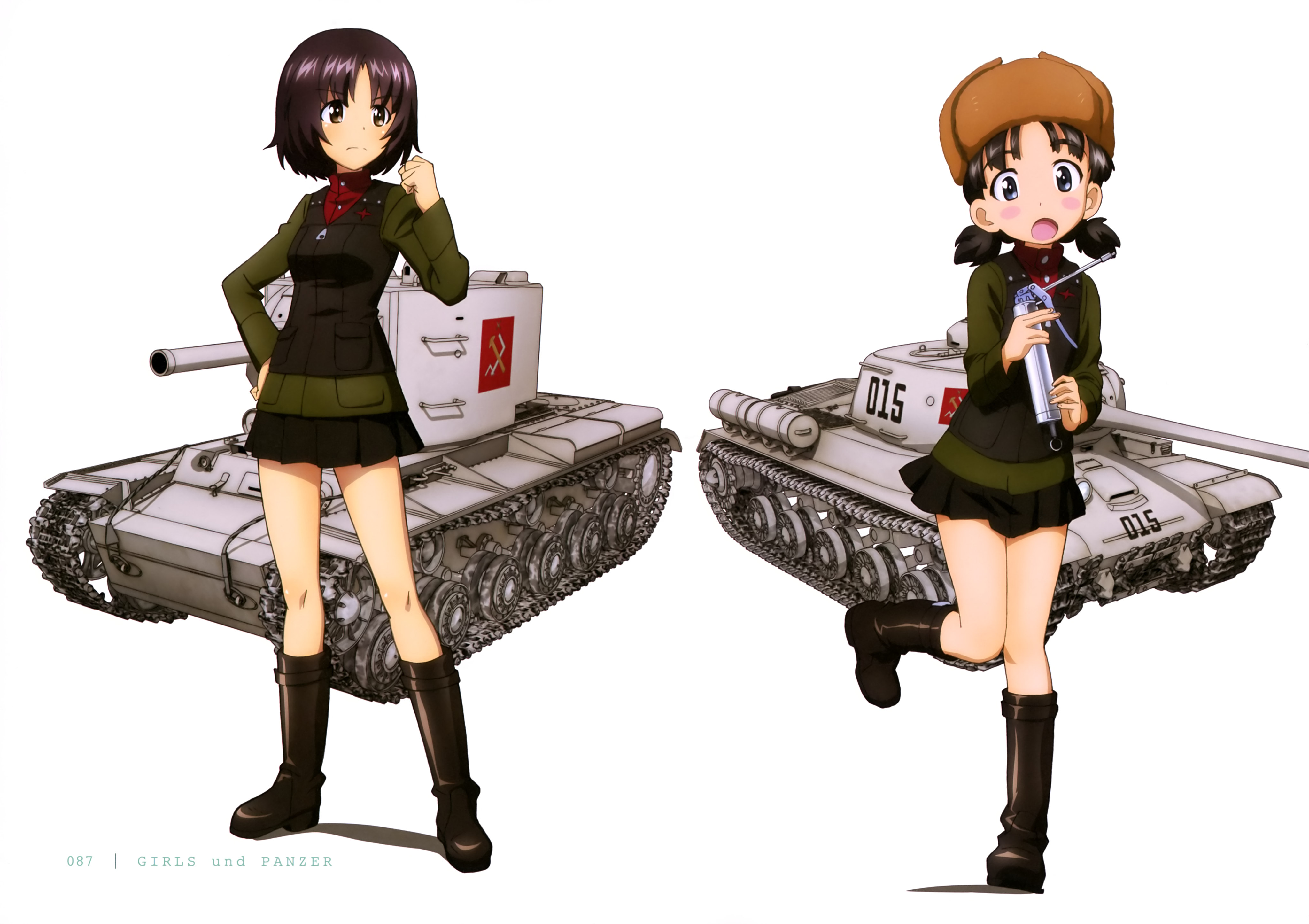 Laden Sie das Animes, Girls Und Panzer-Bild kostenlos auf Ihren PC-Desktop herunter