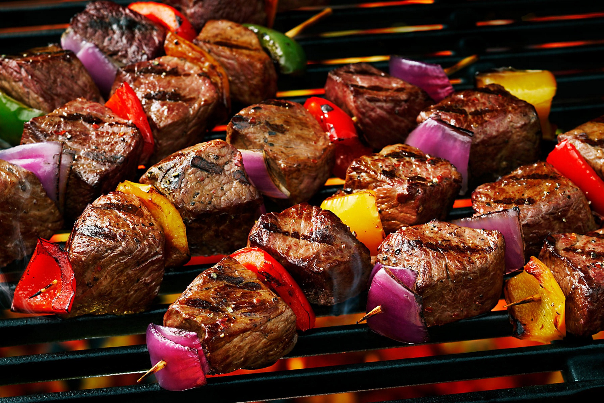 Laden Sie das Fleisch, Nahrungsmittel, Grillen Barbecue-Bild kostenlos auf Ihren PC-Desktop herunter