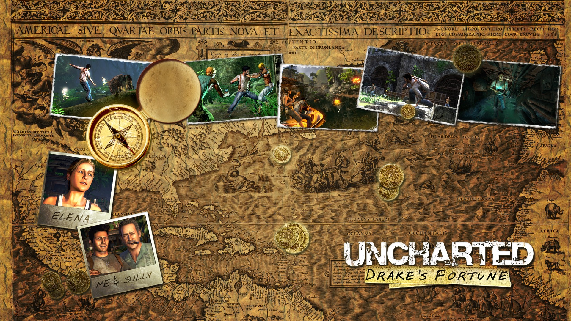 270344 baixar papel de parede videogame, uncharted: drake's fortune, uncharted fora do mapa - protetores de tela e imagens gratuitamente