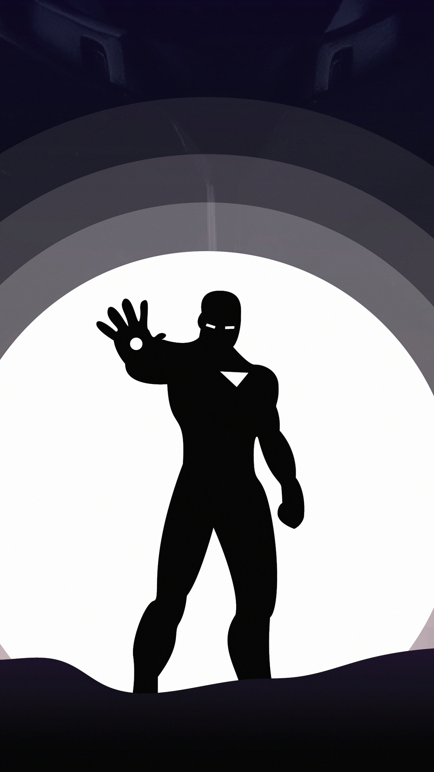 Download mobile wallpaper Iron Man, Comics, Minimalist, Superhero for free.
