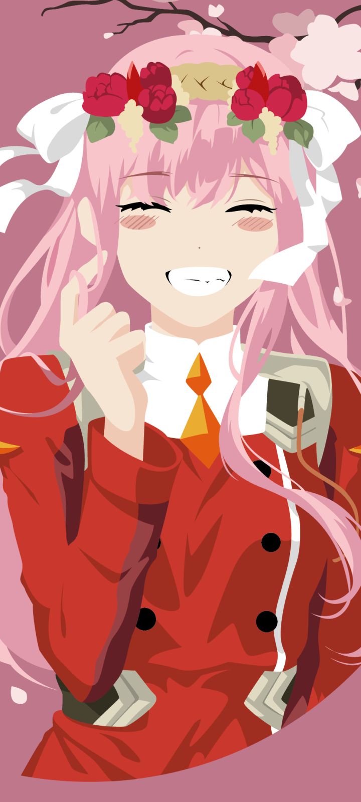 Handy-Wallpaper Animes, Darling In The Franxx, Zero Two (Liebling Im Franxx) kostenlos herunterladen.