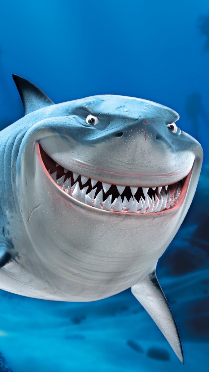 Descarga gratuita de fondo de pantalla para móvil de Tiburón, Películas, Buscando A Nemo, Bruce (Buscando A Nemo).