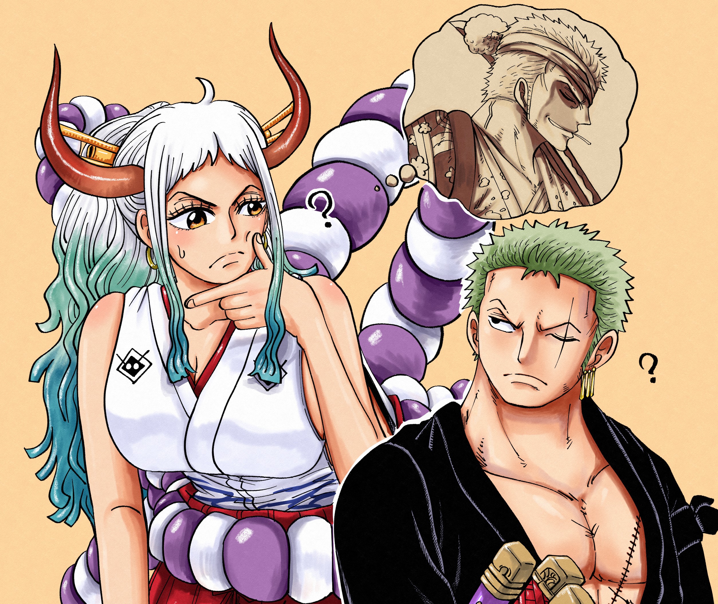 Handy-Wallpaper Animes, One Piece, Roronoa Zorro, Yamato (Einteiler) kostenlos herunterladen.