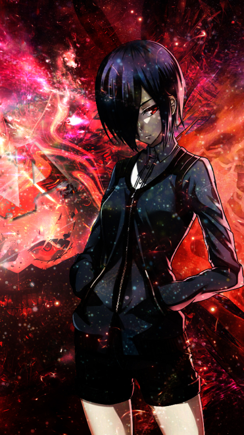 Handy-Wallpaper Animes, Tokyo Ghoul, Touka Kirishima kostenlos herunterladen.