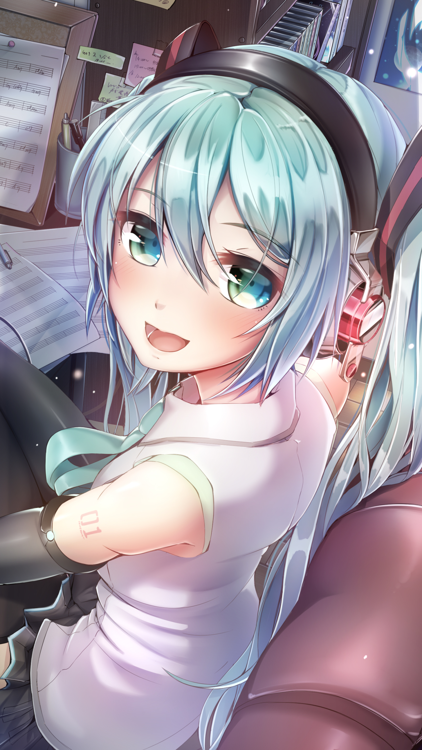 Download mobile wallpaper Anime, Vocaloid, Hatsune Miku for free.