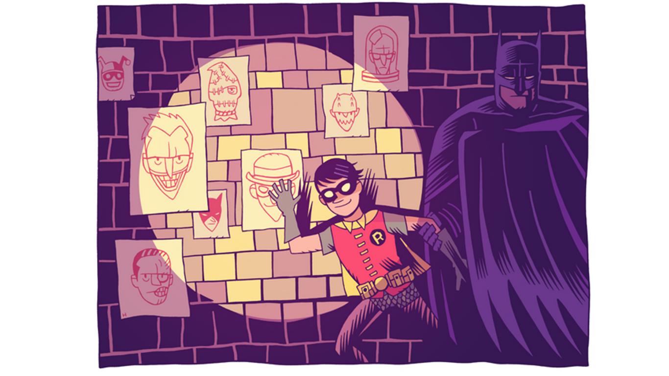 Скачать обои бесплатно Комиксы, Бэтмен, Робин (Комиксы Dc), Бэтмен И Робин картинка на рабочий стол ПК