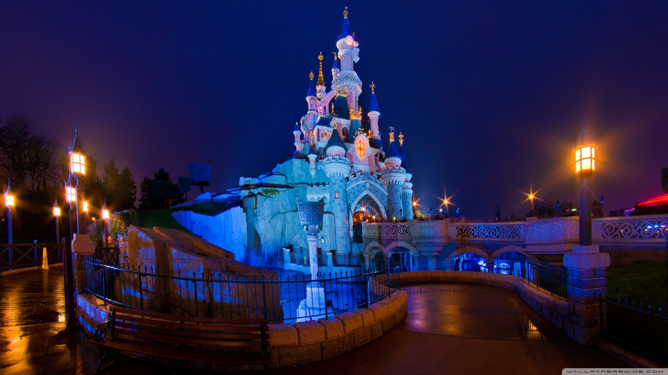 Download mobile wallpaper Disneyland, Disney, Man Made, Castle for free.